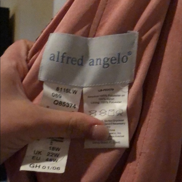 Alfredo Angelo RoseGold Sequin Formal, Prom Dress - Picture 2 of 5